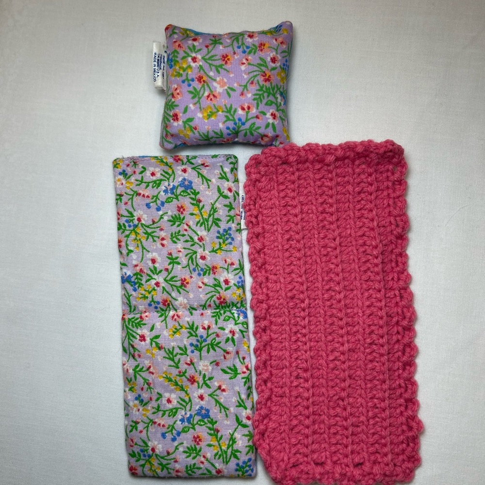 Mattel Barbie Floral Pillow and Cushion Set